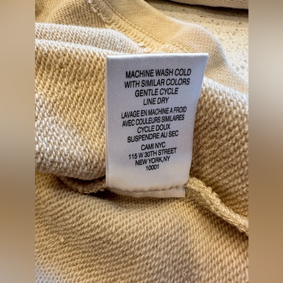 CAMI NYC Lyra Sweatshirt in bone - Picture 8 of 8